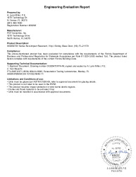 PR TECH DOCS FL21179 R7 AE ENG EVAL - SGD5470