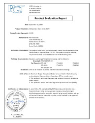 PR TECH DOCS FL21179 R4 AE PROD EVAL-SGD 5470 REV A