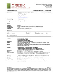 FL21380.2-R2 - Firestone drip edge, gravel stop, and coping systems for use