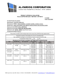 PR TECH DOCS FL21382 R1 AE SS - GENSTORM OPAQUE OS STEEL DOOR (LMI)-PAE