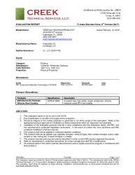 PR TECH DOCS FL21392 R0 AE TRP18001 2017 FBC EVAL REPORT