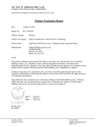 PR TECH DOCS FL21443 R4 AE STRUCTALL EVALUATION REPORT 21443R4-2020 FBC