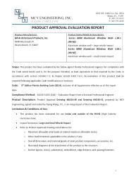 PR TECH DOCS FL21446 R1 AE 6000 EVALUATION REPORT SS