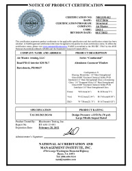 PR CERTIFICATE FL21455 R5 C CAC NI013191-R2