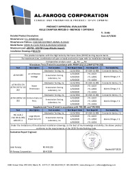 PR TECH DOCS FL21461 R4 AE SS - ES-EL150 ALUM FW (LMI)-PAE 2020
