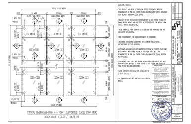 PR Instl Docs FL21466 R1 II Overhead Glass Supported System - SMI SS 