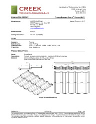 PR TECH DOCS FL21544 R1 AE BMBM16001.1 2017 FBC EVAL REPORT METAL ROOFING FINAL