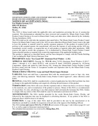 PR INSTL DOCS FL21631 R1 II ECO-GUARD 550 ALUM FW (LMI) - NOA 20-1119.02