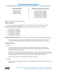 PR TECH DOCS FL21674 R3 AE PER 2472 REV2 D5-D4-CEDARCREEK-HUDSONBAY SS