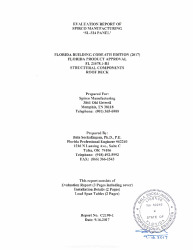 PR INSTL DOCS FL21678 R1 II EVALUATIONREPORTC2190 1