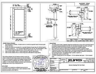 PR INSTL DOCS FL21837 R7 II CUSTOM AURORA FIBERGLASS IS GLZ NI FBC SS 2017-02-09
