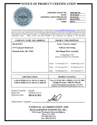 PR CERTIFICATE FL21837 R7 C CAC NI013907.06