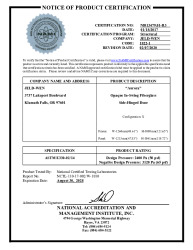 PR CERTIFICATE FL21837 R8 C CAC NI013479.01-R3