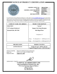 PR CERTIFICATE FL21837 R8 C CAC NI013479-R4