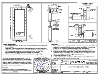 PR INSTL DOCS FL21838 R3 II CUSTOM AURORA FIBERGLASS OS GLZ LMI FBC SS 2017-02-09