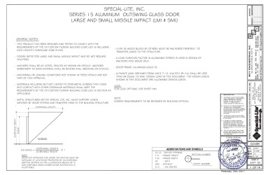 PR Instl Docs FL21856 R1 II 2017-02-16 SL-15 Outswing glazing Door SS