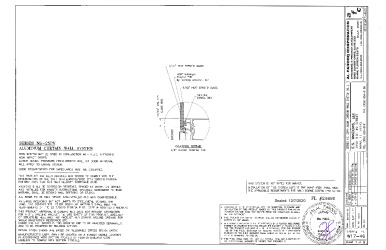 PR Instl Docs FL21890 R3 II SS - Series NS-25PV Alum Curtain Wall System(NI)-DWG W17-46 2020