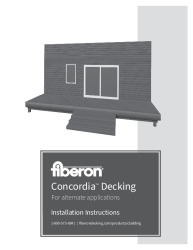 PR Instl Docs FL21959 R1 II Fiberon Concordia Cladding Installation Instructions 2021