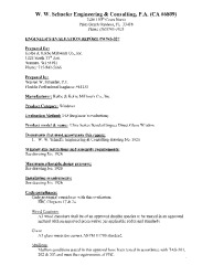 PR TECH DOCS FL21993 R1 AE EVALUATION REPORT WWS-327
