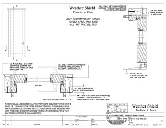 PR Instl Docs FL21999 R2 II 8517 Single Door Fin Installation 2016 06 01