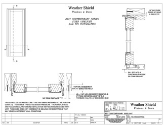 PR INSTL DOCS FL21999 R2 II 8617 SIDELIGHT FIN INSTALLATION MODEL 2016 06 01