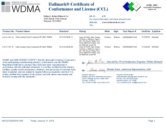 PR CERTIFICATE FL22001 R3 C CAC CCL 18008