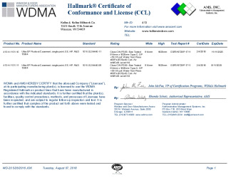 PR CERTIFICATE FL22001 R4 C CAC CCL 15004