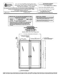 PR Instl Docs FL22039 R2 II ES CLAD FR IS 3-2 3-2X8-3 2W 5PT Lock Sys CCL 436-H-102 18 TCT006354P-1049-R