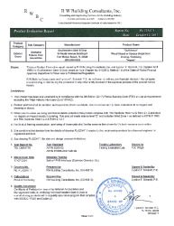 PR TECH DOCS FL22347 R1 AE (A) EVALS 22347.1