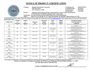 PR CERTIFICATE FL22363 R6 C CAC NI013717.05-R5