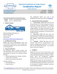 PR CERTIFICATE FL23310 R1 C CAC 11027-002-REV4CERTIFICATIONREPORT