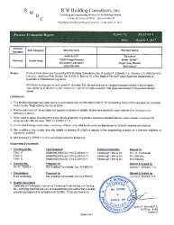 PR TECH DOCS FL23505 R0 AE EVAL 23505.4