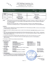 PR TECH DOCS FL23505 R1 AE (A) EVAL 23505.2