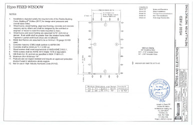 PR Instl Docs FL23998 R4 II H500  Fixed  Installation Drawings 2JAN19 SEALED