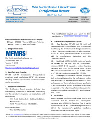 PR CERTIFICATE FL24096 R1 C CAC 11027-001-REV2CERTIFICATIONREPORT
