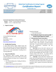 PR Instl Docs FL24397 R2 II 11030-005-1stCoast-AmourRib-CertRepRevNew