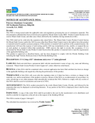PR TECH DOCS FL24423 R0 AE 17100218 5-V-CRIMP .032 ALUMINUM OVER PLYWOOD
