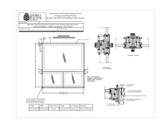 PR Instl Docs FL24462 R1 II 429-H-561.08 C-AA2 C-AC2P Picture Mulled Over Twin Awnings Nail Fin Installation Instructions