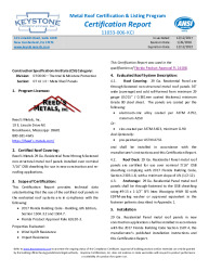 PR Instl Docs FL24508 R1 II 11033-006Rev1-CertificationReport