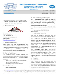 PR Instl Docs FL24508 R2 II 11033-005-CertificationReport