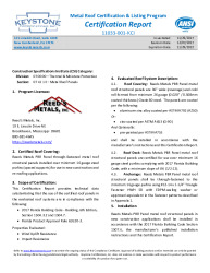 PR Instl Docs FL24510 R0 II 11033-001-Rev1CertificationReport
