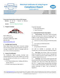 PR Instl Docs FL24510 R0 II 11033-004-Rev1CertificationReport