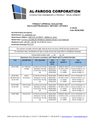 PR TECH DOCS FL24524 R4 AE SS - ES-P7531 ALUM. THERMALLY BROKEN PROJECT-OUT (SMI)-PAE 2020