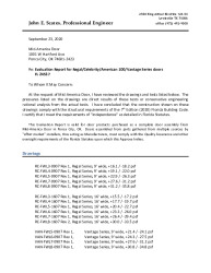 PR TECH DOCS FL24537 R4 AE EVAL REPT REGAL S