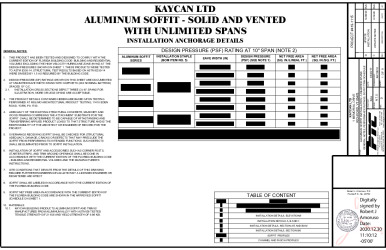 PR Instl Docs FL24564 R3 II KAY0010 Rev D AlumSoffit-UnlimitedSpan ss