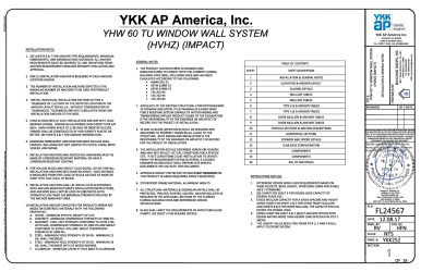 PR Instl Docs FL24567 R2 II YKK252 SS 2020-09-23