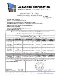 PR TECH DOCS FL25667 R0 AE SS-SERIES 950 ALUM OUTSWING DOOR (LMI)-PAE 2017