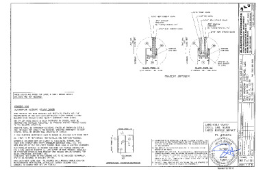 PR Instl Docs FL25674 R2 II SS - Series 750 Alum SGD (LMI)-2017 DWG W17-101