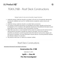 PR Instl Docs FL25868 R1 II UL Construction No 216B