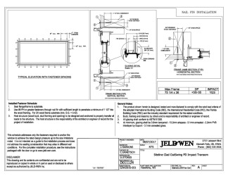 PR INSTL DOCS FL25885 R2 II SITELINE CLAD OSW TRANSOM FBC INSTALLS 75X36
